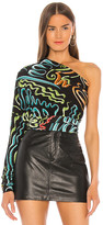 Thumbnail for your product : Norma Kamali Off Shoulder All In One Bodysuit