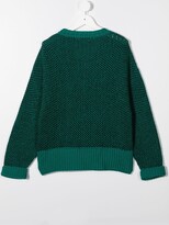 Thumbnail for your product : Andorine Embroidered Logo Cardigan