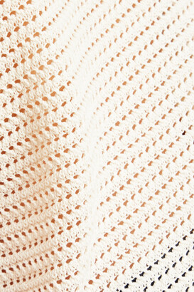 Vince Crochet-knit cotton top