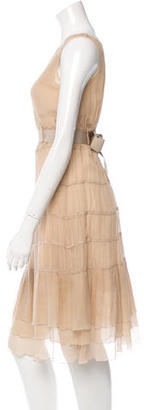 Moschino Silk Midi Dress