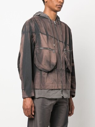 JiyongKim Sun-Bleached Layered Hooded Jacket - ShopStyle 