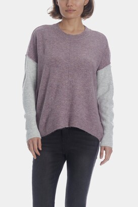 Vince Camuto Fuzzy Visible Seam Sweater