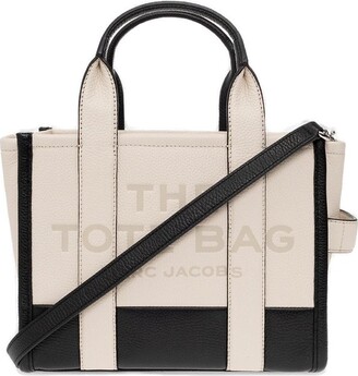 Marc Jacobs The Small Colorblock Tote Bag Beige Multi, Tote