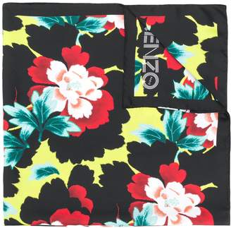 Kenzo floral printed scarf