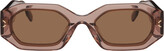 Thumbnail for your product : McQ Pink Geometric Sunglasses