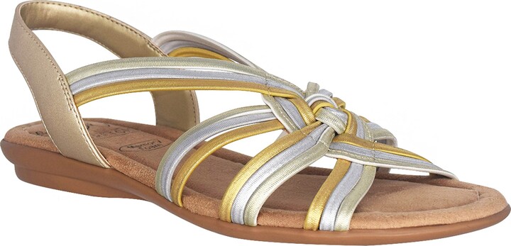 Impo Bryce Stretch Elastic Strappy Sandal - ShopStyle
