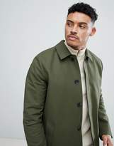Thumbnail for your product : ASOS Design Shower Resistant Single Breasted Trench In Khaki