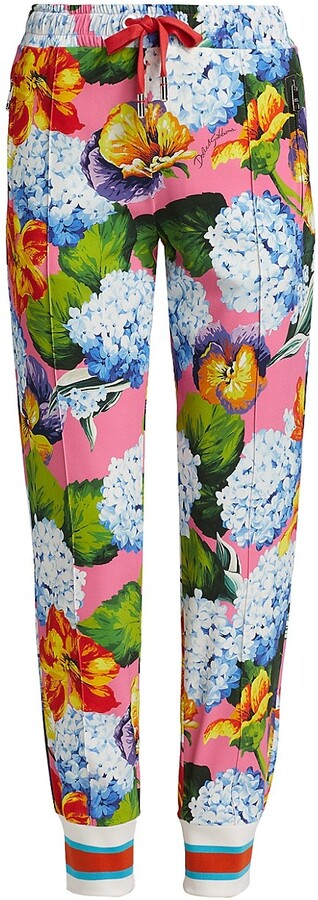 Dolce & Gabbana Floral Pants | Shop the world's largest collection 