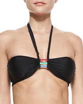 Thumbnail for your product : 6 Shore Road by Pooja Cas Abou Halter-Neck Bikini Top