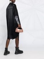 Thumbnail for your product : Palm Angels Contrasting Panel Detail Dress