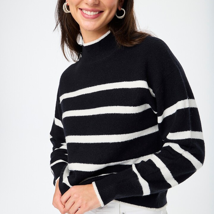 J.Crew Factory Women's Mockneck Sweater In Extra-Soft Yarn - ShopStyle