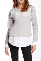 Thumbnail for your product : Marchesa Embroidered Sweatshirt