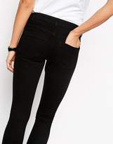 Thumbnail for your product : ASOS Whitby Low Rise Skinny Jeans In Clean Black