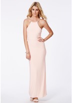 Thumbnail for your product : Missguided Teela Nude Strappy Maxi Dress