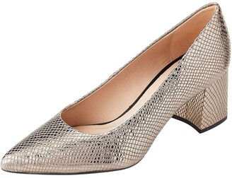 Geox Womens/Ladies Bigliana Court Shoes (Gold) - ShopStyle Pumps