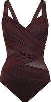 Thumbnail for your product : Miraclesuit Network Madero Ruched Criss Cross One-Piece Swimsuit