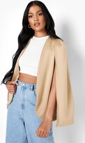 Thumbnail for your product : boohoo Tall Cape Blazer