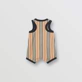 Thumbnail for your product : Burberry Childrens Icon Stripe Cotton Bodysuit