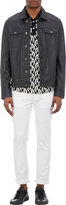 Thumbnail for your product : Marc by Marc Jacobs Lambskin Denim-Style Jacket