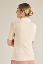Thumbnail for your product : Seed Heritage Short Sleeve Collared Top