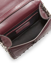 Thumbnail for your product : Dannijo Lypton Chain-Detail Crossbody Bag, Oxblood