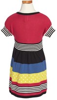 Thumbnail for your product : Tea Collection 'Dresden' Stripe Sweater Dress (Toddler Girls)