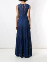 Thumbnail for your product : Martha Medeiros Yana lace tiered dress