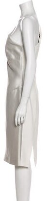 Roland Mouret One-Shoulder Midi Length Dress