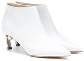 Thumbnail for your product : Nicholas Kirkwood Mira Pearl 55mm leather ankle boots