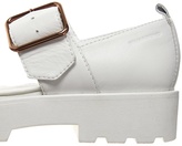 Thumbnail for your product : Vagabond Aurora Two Part White Leather Flat Shoes