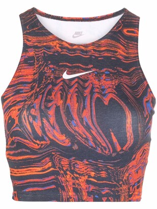 Nike Swoosh-detail sleeveless vest