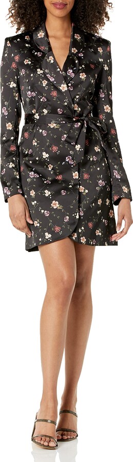 guess long sleeve anika dress