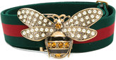 Gucci - Web belt with bee - women - 