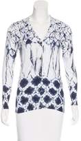 Thumbnail for your product : Thakoon Tie-Dye V-Neck Cardigan