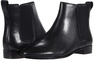 j crew black leather boots