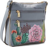 Thumbnail for your product : Anuschka Expandable Travel Crossbody 550 (Desert Garden) Handbags