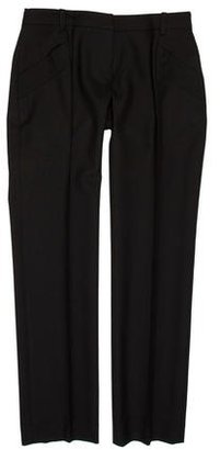 Balenciaga Wool-Blend Straight-Leg Pants