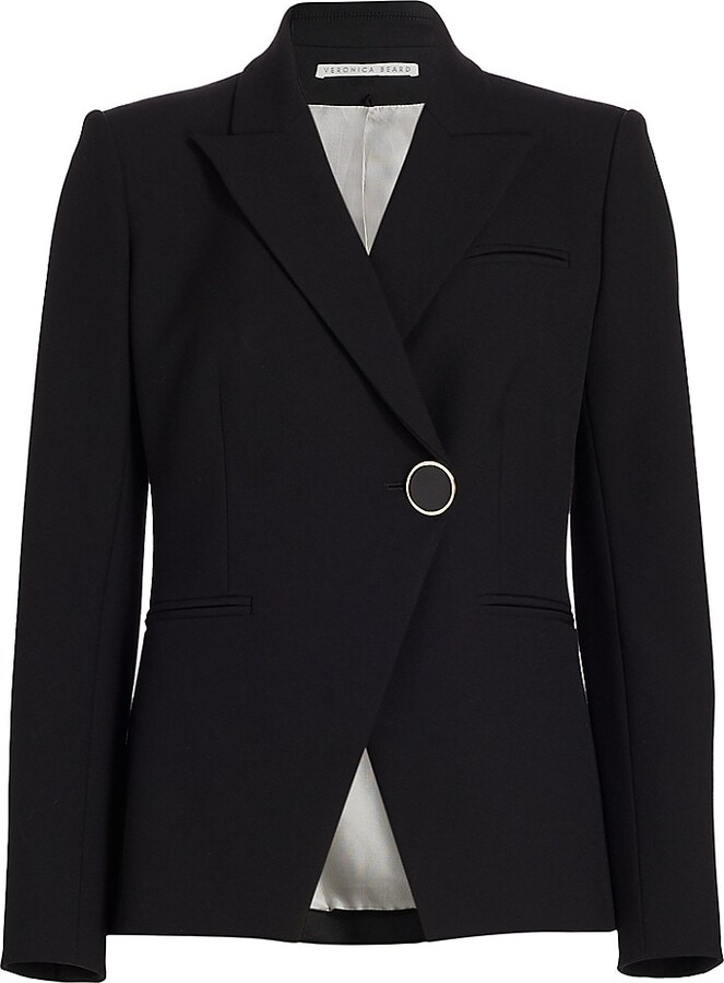 Veronica Beard Charlize Dickey Tailored Jacket - ShopStyle Blazers