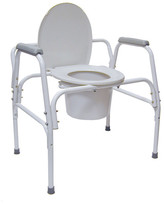 Thumbnail for your product : Briggs Healthcare DMI Extra Wide Heavy Duty Steel Commode