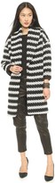 Thumbnail for your product : Alice + Olivia Ralter Oversized Drop Shoulder Coat