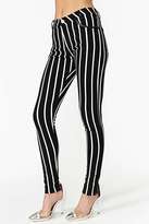 Thumbnail for your product : Nasty Gal Motel Jordan Skinny Jeans - Stripe
