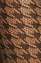 Thumbnail for your product : Wolford Dylan Houndstooth Fishnet Tights