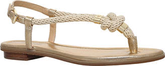 MICHAEL Michael Kors Holly leather and rope sandals