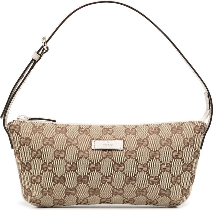 Gucci Pre-Owned 1990-2000s GG Pattern top-handle Bag - Farfetch
