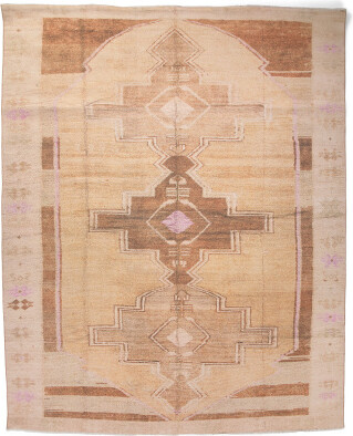 TJMAXX 8X10 Vintage Look Bohemian Rug, Cotton/Polyester