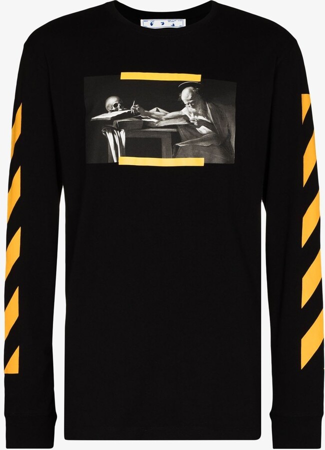 Diagonal Caravaggio Off White Diag Caravaggio Tee Off-White