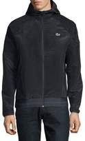 Thumbnail for your product : Lacoste Hooded Full-Zip Jacket