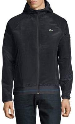 Lacoste Hooded Full-Zip Jacket