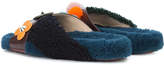 Thumbnail for your product : Fendi pom-pom slip-on sandals