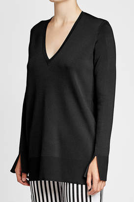 Theory Top with Slit Sleeves